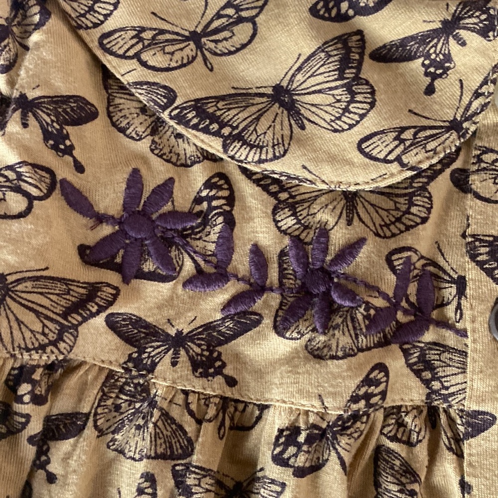 Kate Quinn embroidered bamboo tunic top, size 6, new with tags - Picture 3 of 10